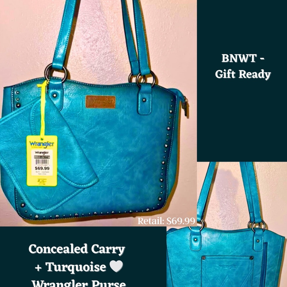 Wrangler purse wrangler handbag Concealed Carry Purse Bag